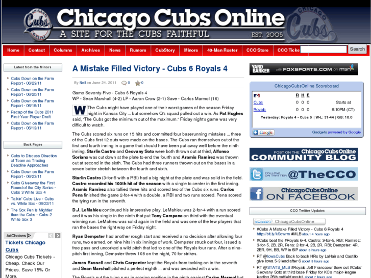 www.chicagocubsonline.com