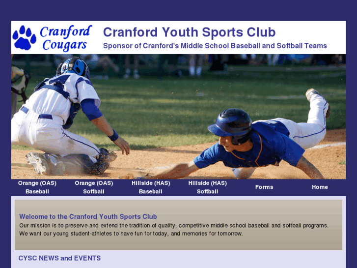 www.cranfordyouthsportsclub.com