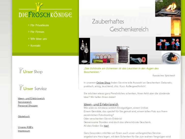 www.diefroschkoenige.biz