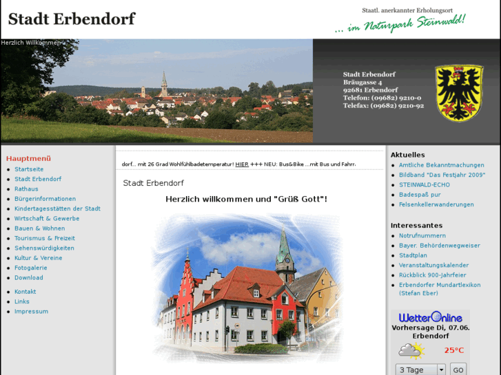 www.erbendorf.eu