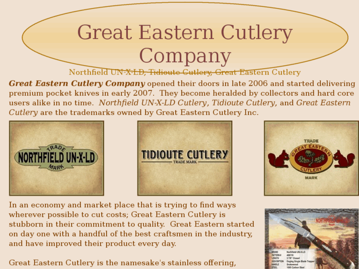 www.greateasterncutlerycompany.info