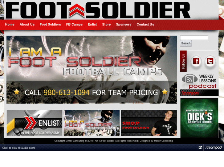 www.iamafootsoldier.com