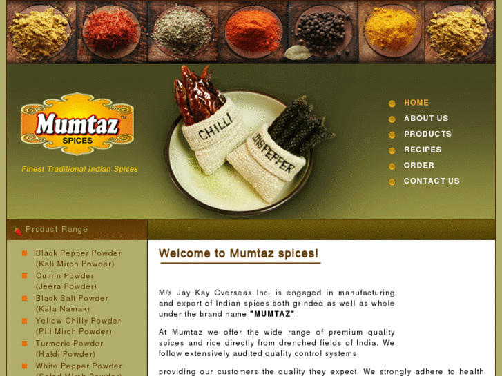 www.mumtazspices.com