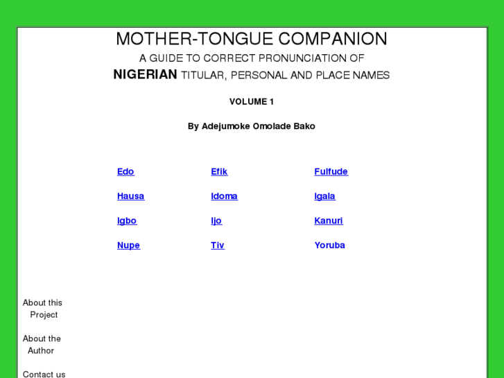 www.nigeriamothertonguecompanion.com