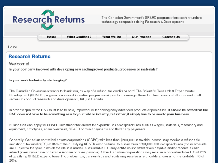 www.researchreturns.net