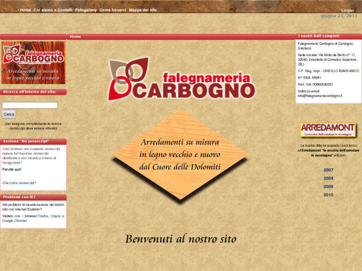 www.falegnameriacarbogno.com