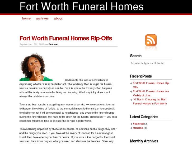 www.fortworthfuneralhomes.net