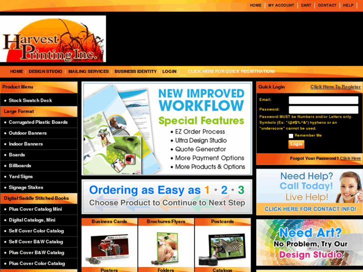 www.harvestprintingstore.com
