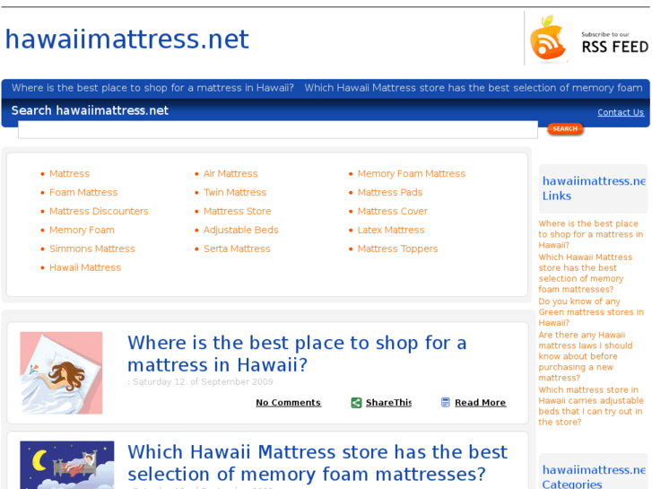 www.hawaiimattress.net