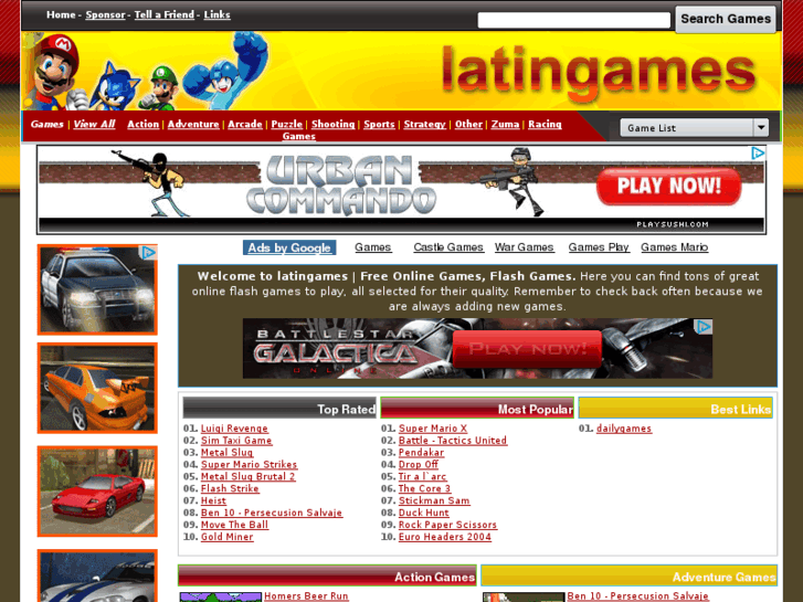 www.latingames.us