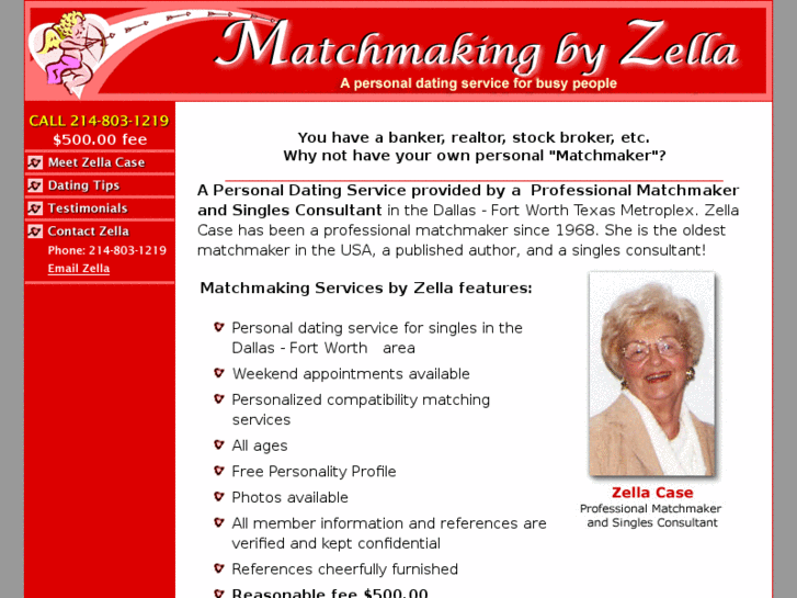 www.matchmakingbyzella.com