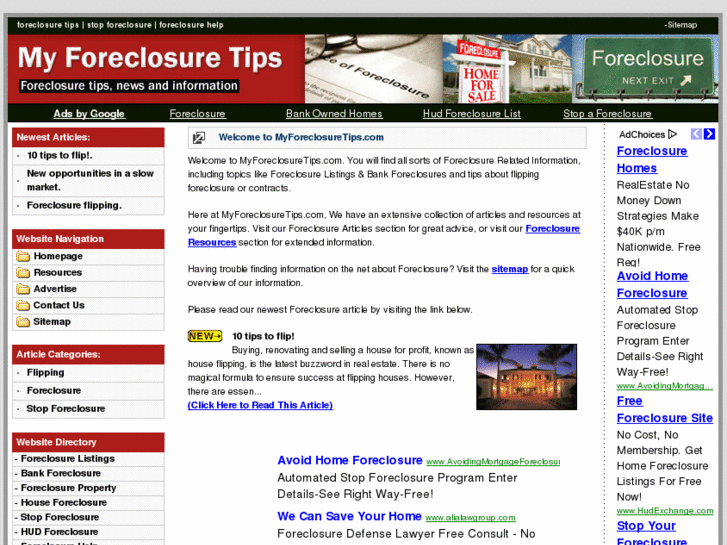 www.myforeclosuretips.com