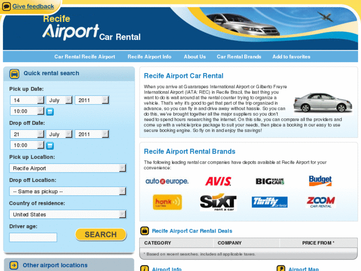 www.recifeairportcarrental.com