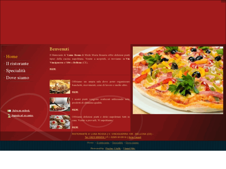 www.ristorantealunarossa.com