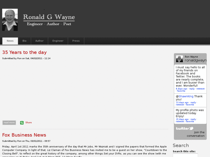 www.ronaldwayne.net