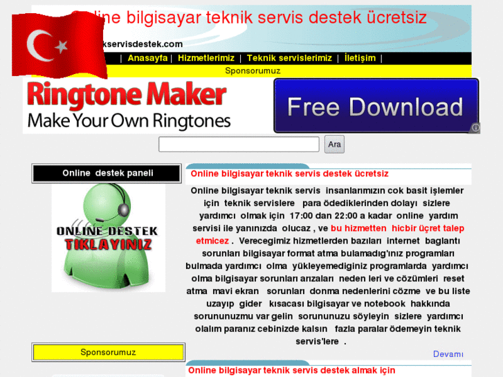 www.teknikservisdestek.com