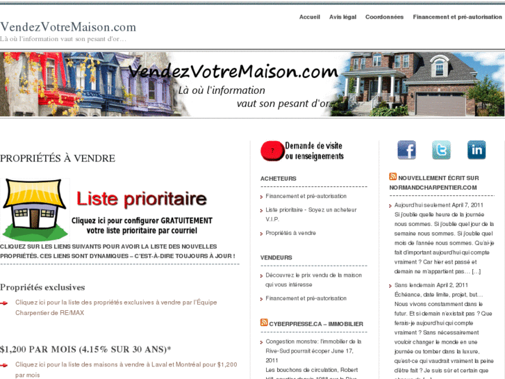 www.vendezvotremaison.com