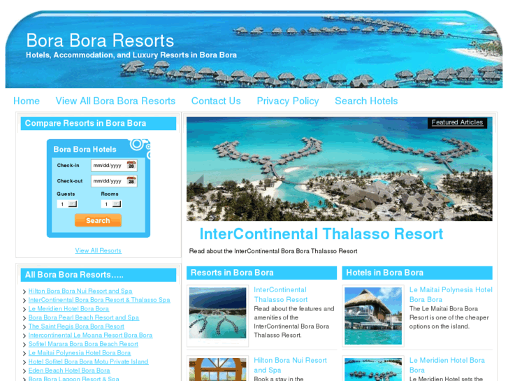 www.boraboraresorts.net