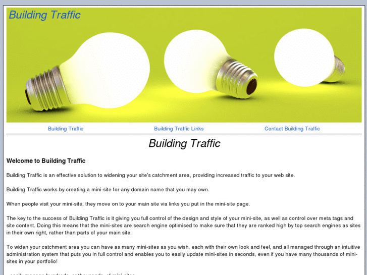 www.buildingtraffic.co.uk