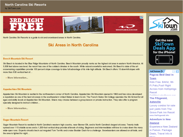 www.carolinaskiresorts.com