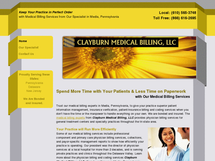 www.clayburnmedicalbilling.com