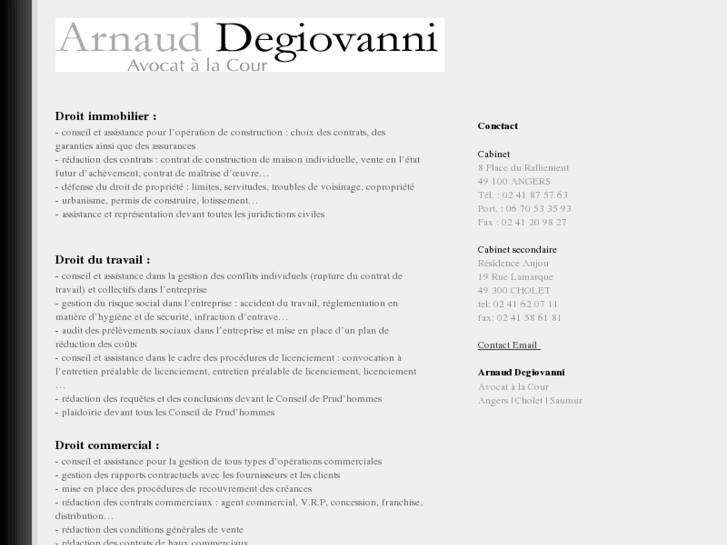 www.degiovanni-avocat.com