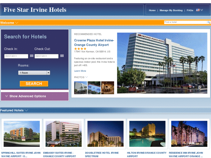 www.fivestarirvinehotels.com