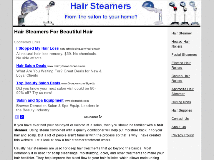 www.hairsteamer.net