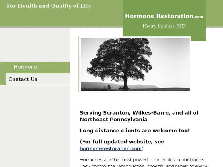 www.hormonerestoration.org