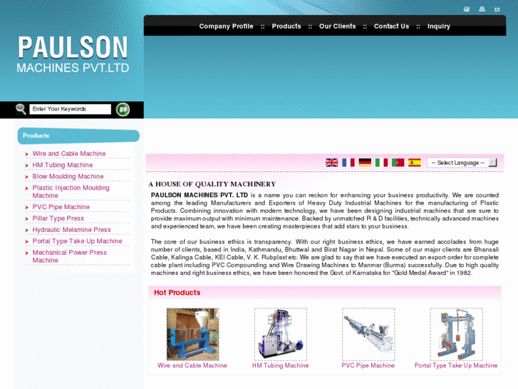 www.paulsonmachines.com