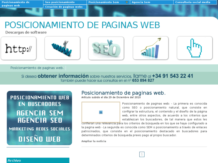 www.posicionamientodepaginasweb.org