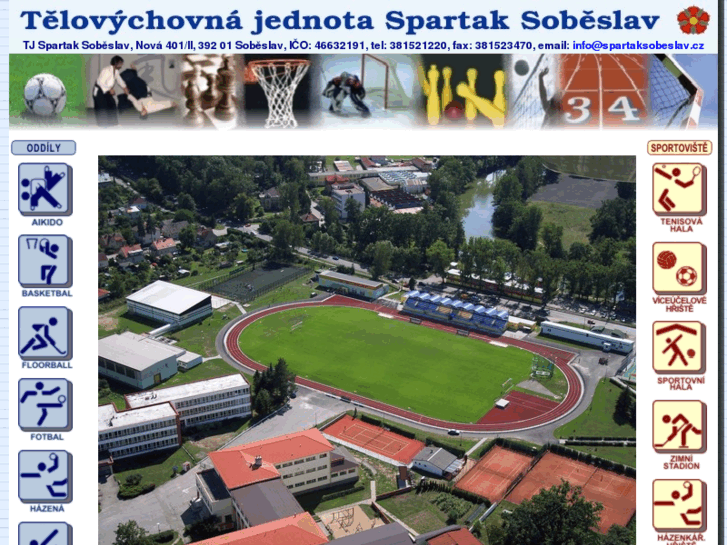www.spartaksobeslav.cz