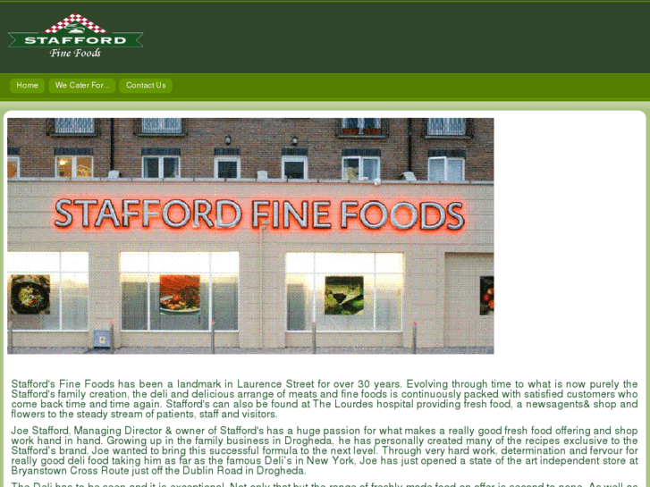 www.staffordsfinefoods.com