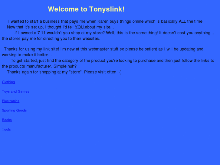 www.tonyslink.com