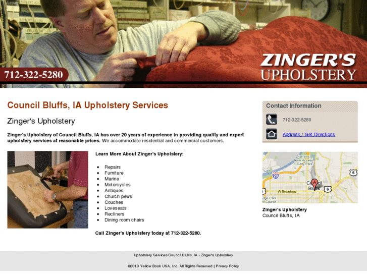 www.zingersupholstery.com