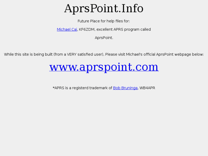 www.aprspoint.info