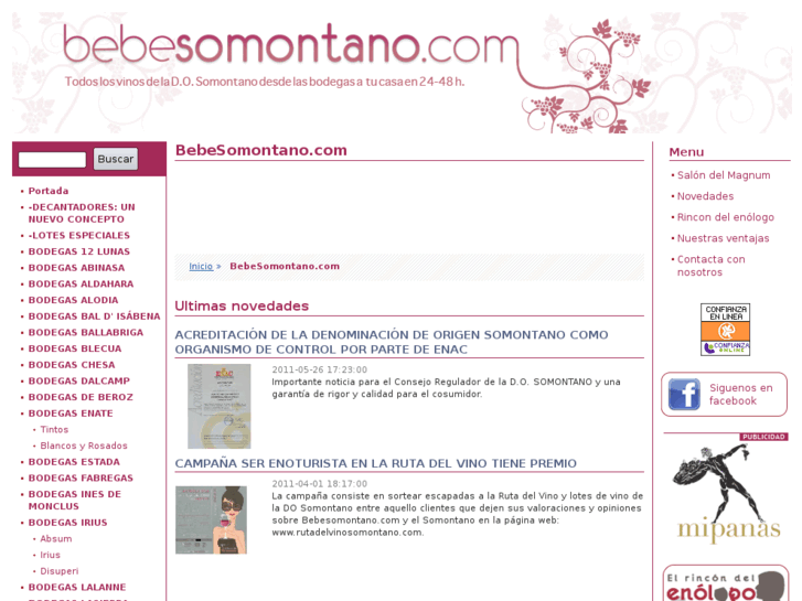 www.bebesomontano.com