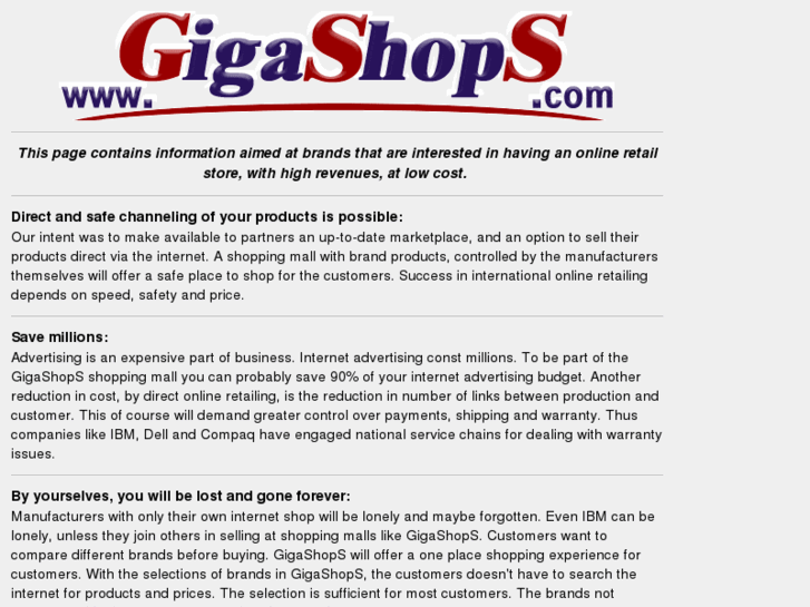 www.gigashops.biz