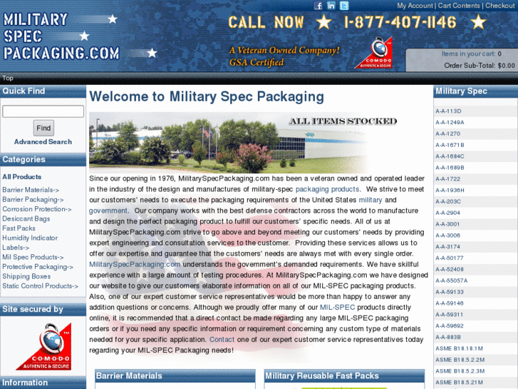 www.militaryspecpackaging.com