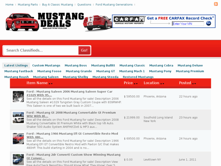 www.mustangfinds.com