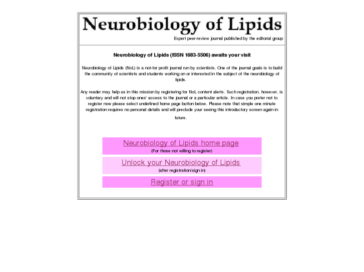 www.neurobiologyoflipids.org