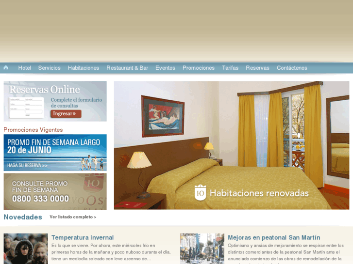 www.nuevoostendehotel.com.ar