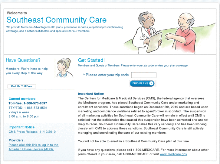 www.southeastcommunitycare.com