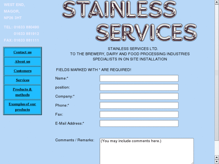 www.stainlessservices-ltd.com