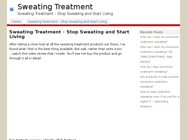 www.sweating-treatment.net