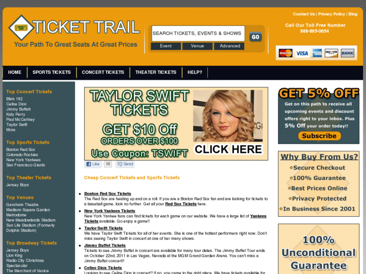 www.ticketstrail.com