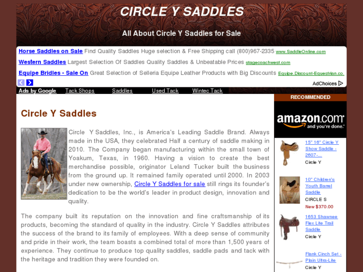 www.circleysaddles.net