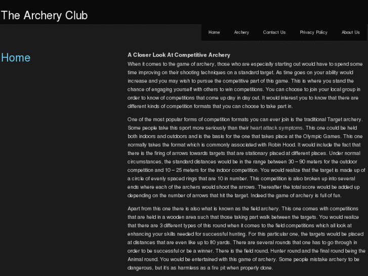 www.cliftonarcheryclub.com