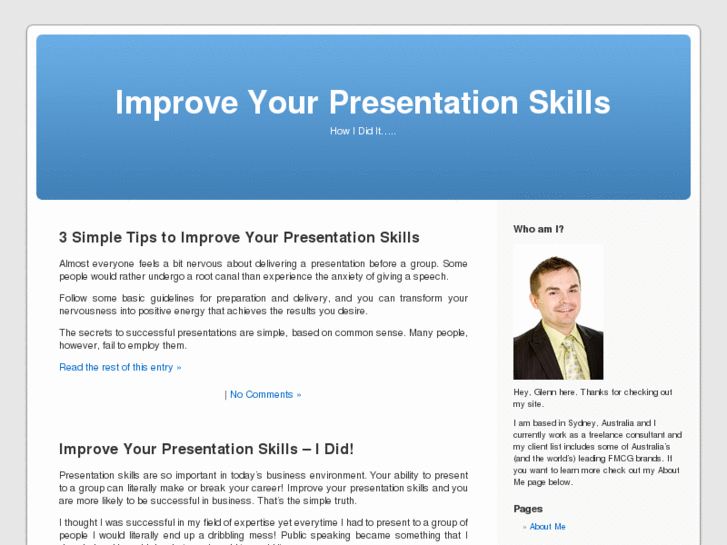 www.improveyourpresentationskills.com