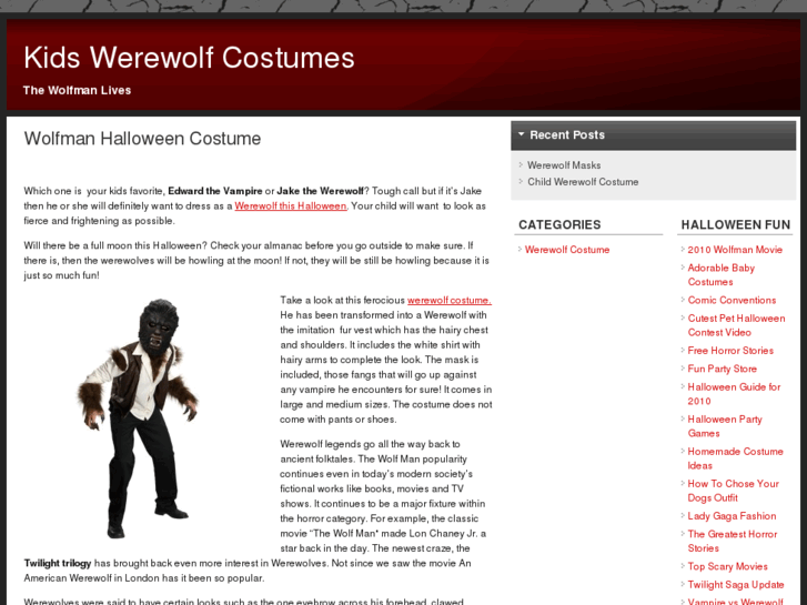 www.kidswerewolfcostumes.com